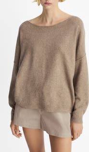 MANGO Boat Neck Sweater