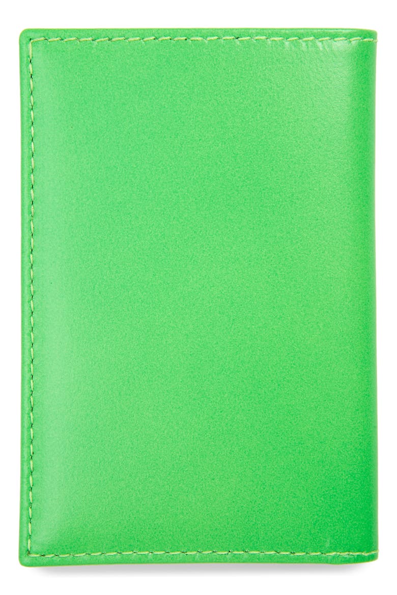Super Fluo Card Case, Alternate, color, GREEN