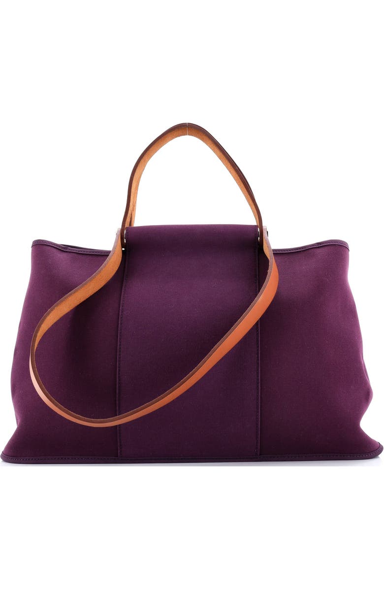 Pre-Owned Hermes Cabag Elan Toile and Leather 39, Main, color,