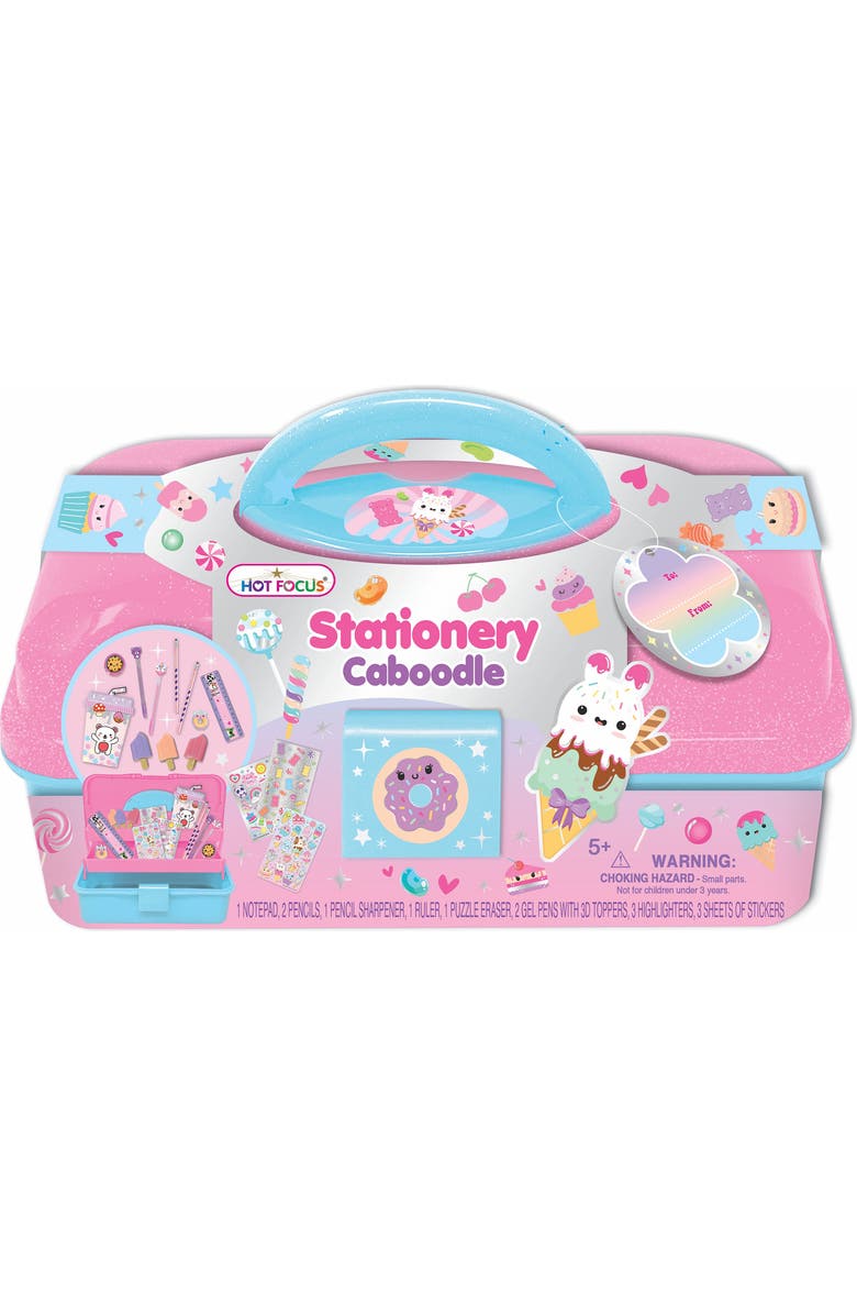 HOT FOCUS Kids' Sweet Stationery Caboodle Set, Main, color, Multi