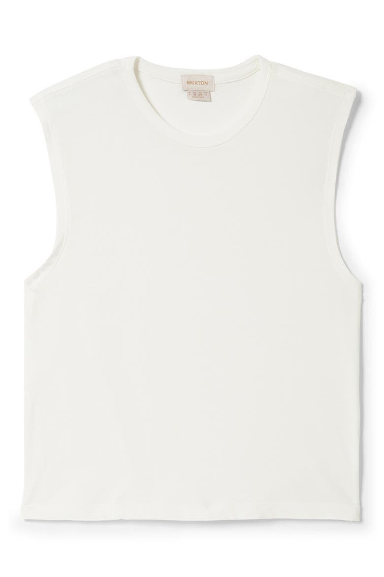 Carefree Organic Cotton Tank, Alternate, color, OFF WHITE