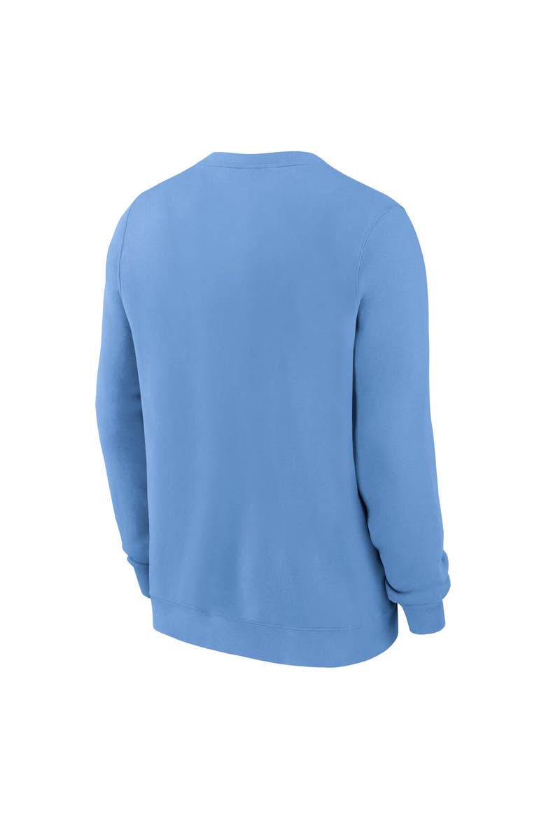 Men's Nike Light Blue Tampa Bay Rays Pullover Sweatshirt, Alternate, color, Light Blue