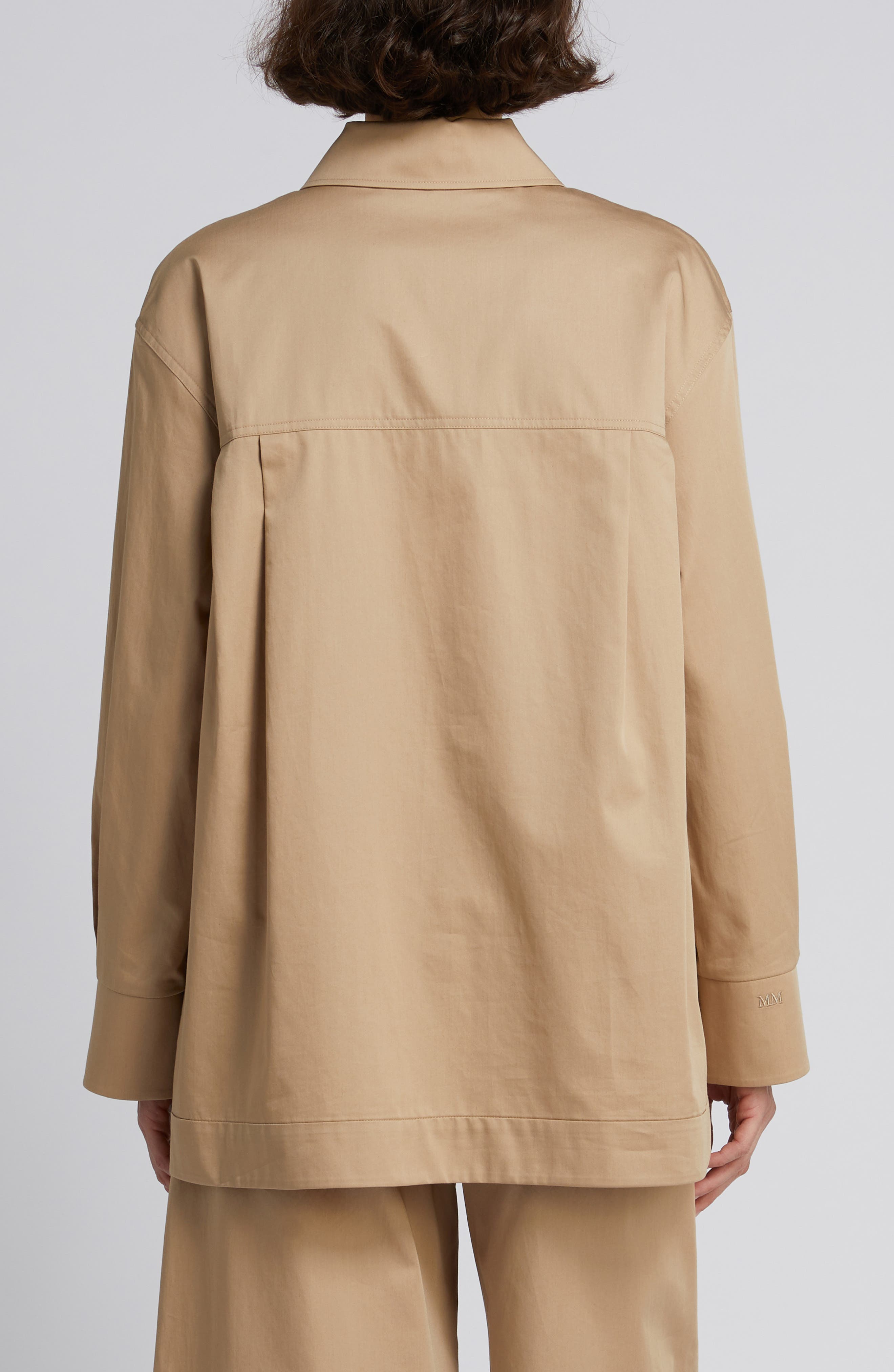 Abano Oversize Long Sleeve Cotton Shirt - image 2