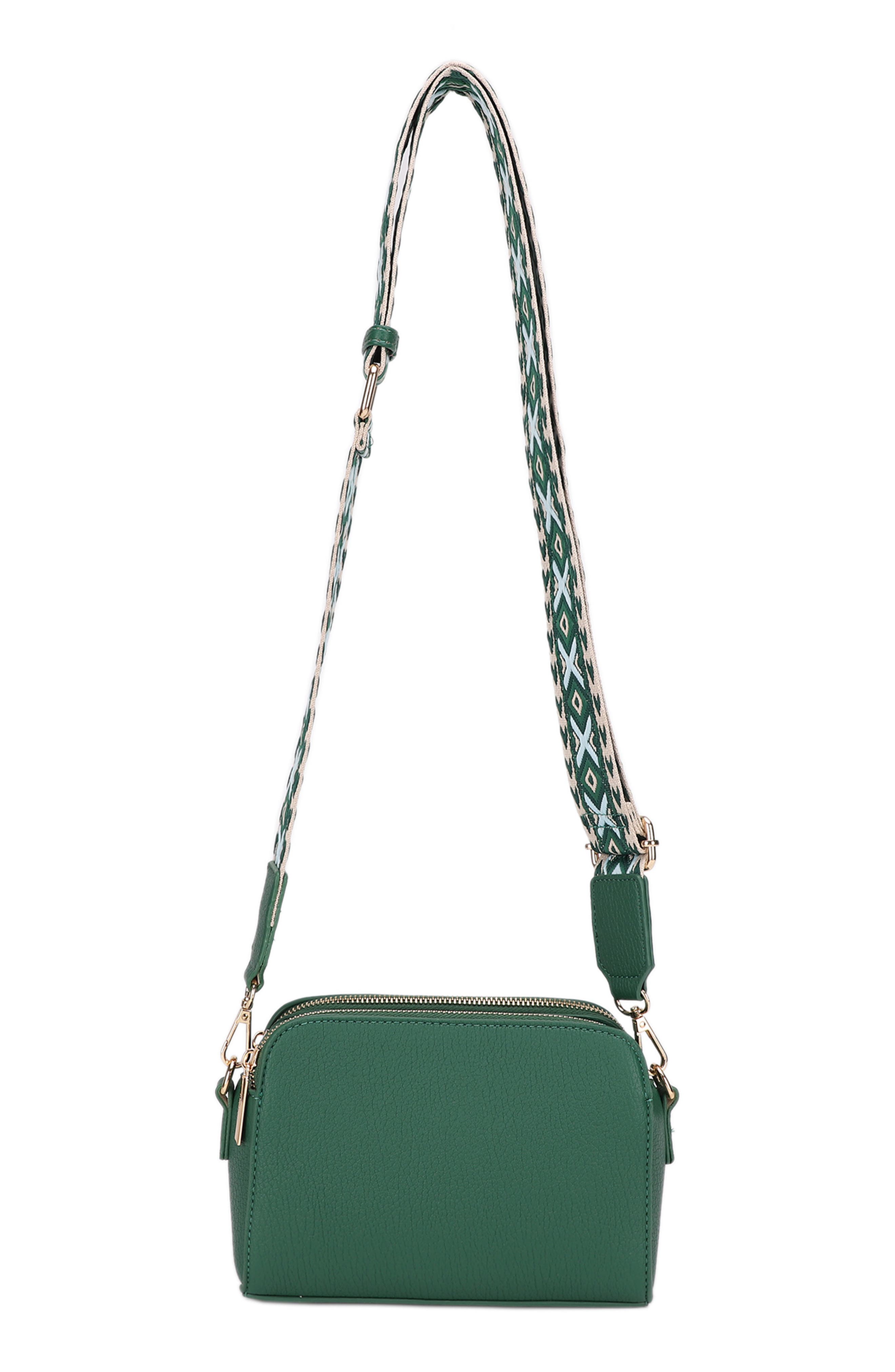 Zahara Crossbody Bag, Alternate, color, HUNTER GREEN