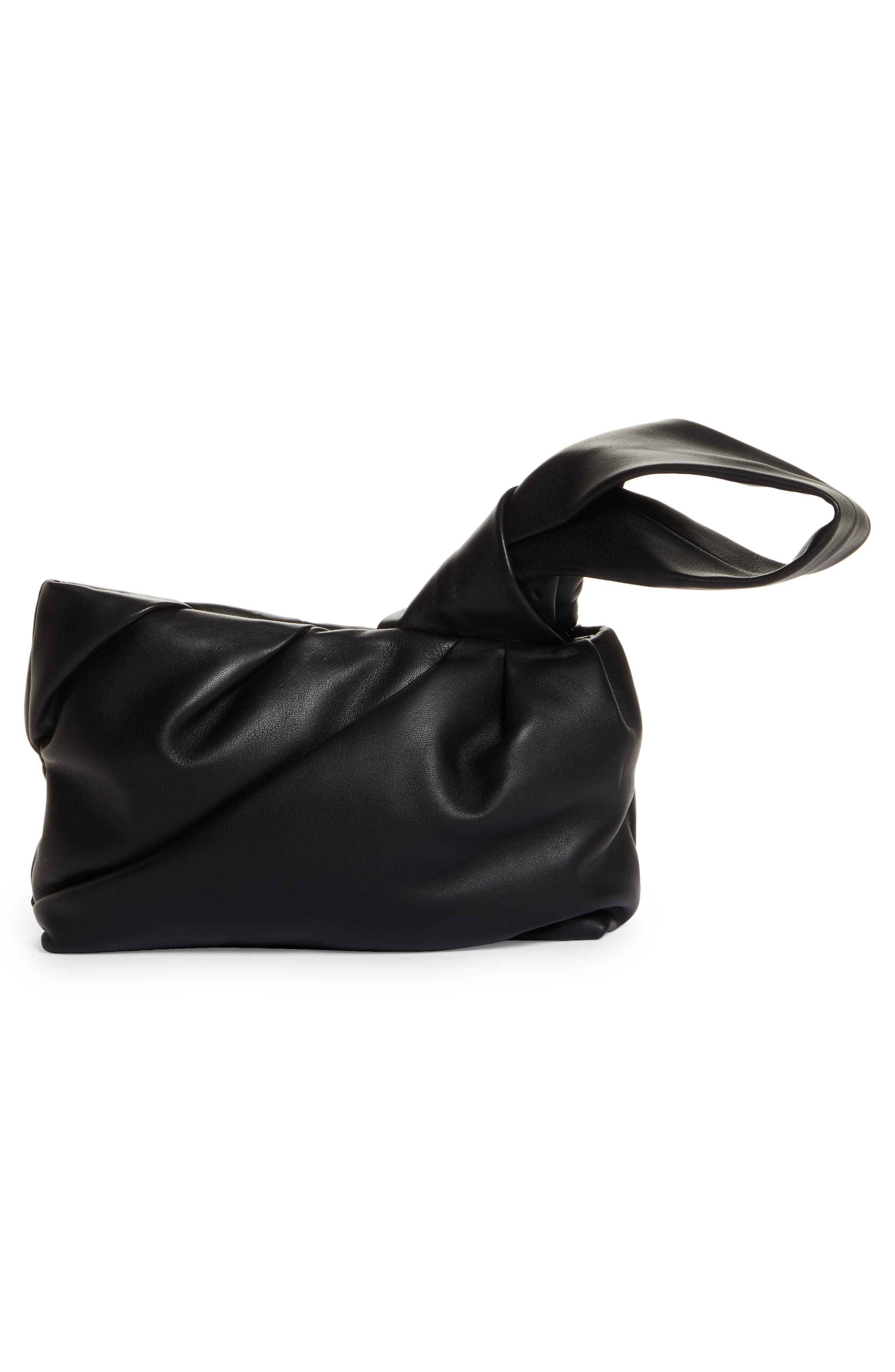 Ambush Nejiri Leather Wristlet Clutch, Alternate, color, 