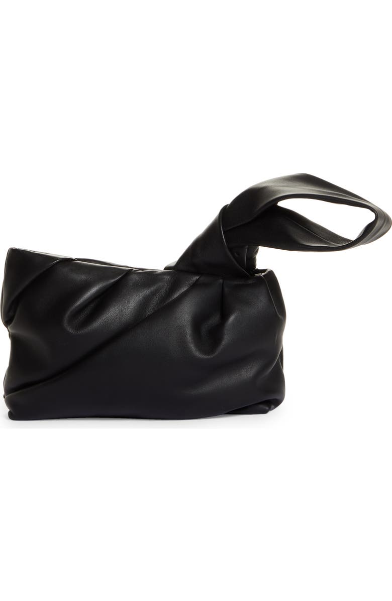 Ambush Nejiri Leather Wristlet Clutch, Alternate, color,
