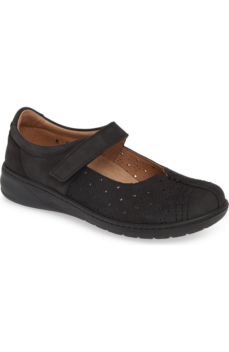 David Tate Bergamo Perforated Mary Jane Flat, Main, color,