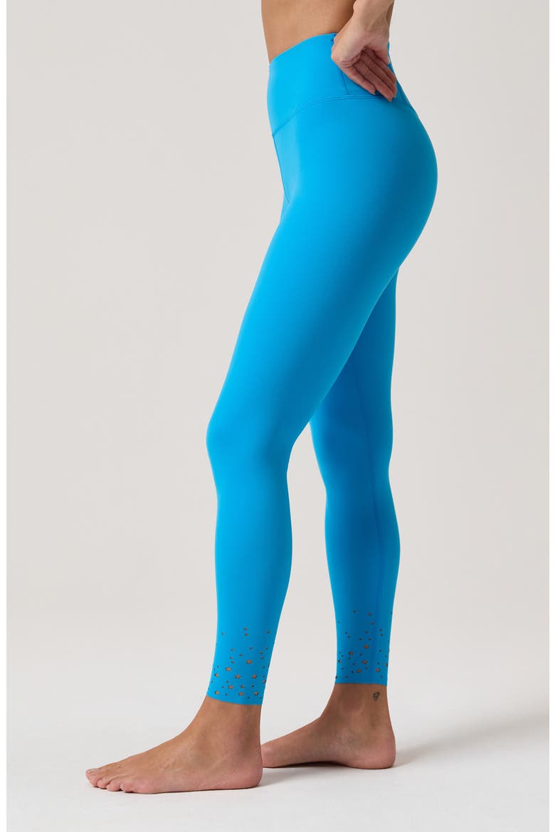 Starstruck Euphoria 7/8 High Waist Performance Leggings, Alternate, color, AQUA AURA