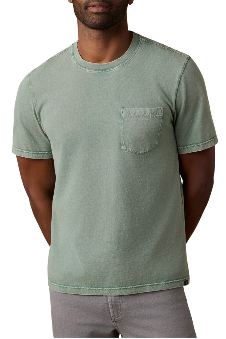 Patch Pocket Cotton T-Shirt, Main, color, COASTAL SAGE