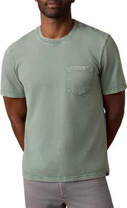 Faherty Patch Pocket Cotton T-Shirt