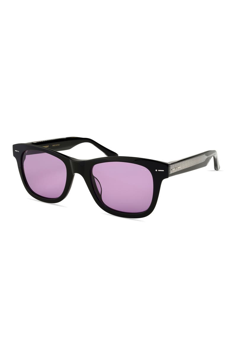 Italia Independent Azzurro Sunglasses, Alternate, color, Black