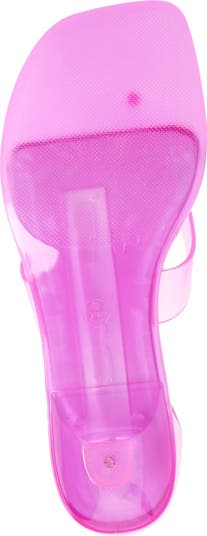 Gummy Ankle Strap Sandal