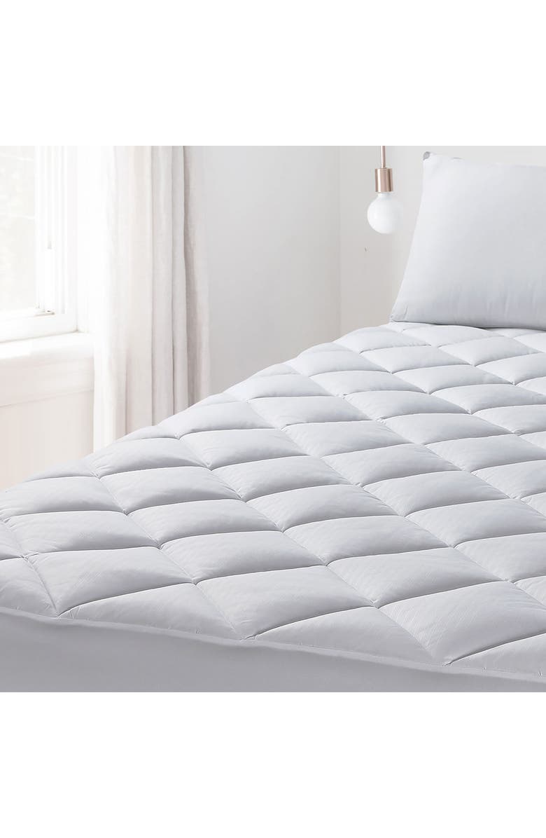 Allied Home Claritin Allergen Barrier Mattress Pad, Alternate, color, White