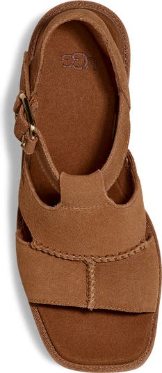 【UGG】New Heights Platform Sandal プラットフォーム サンダル UGG® Women's New Heights Ankle Strap Platform Sandals - Macy's