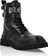 PHILIPP PLEIN Boots Mid Flat Gothic Plein Men