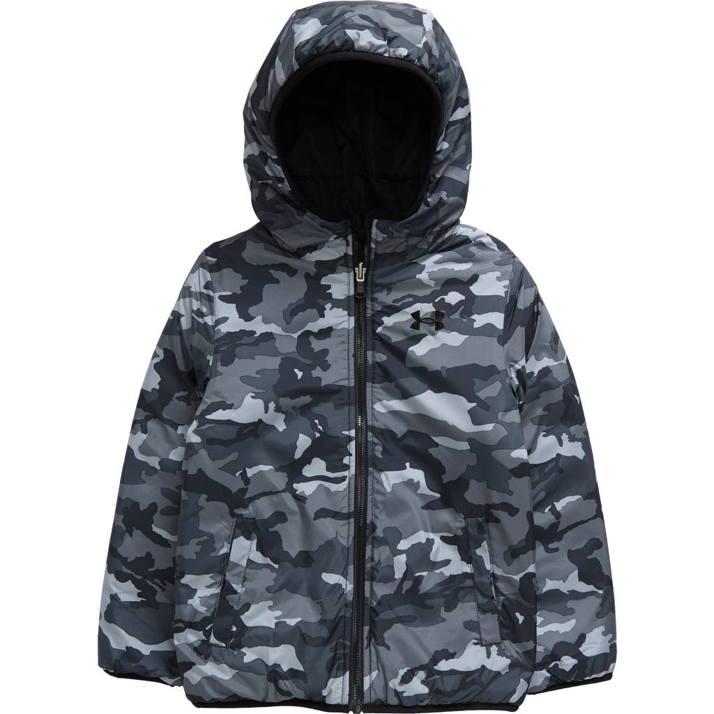 Under Armour Kids' Pronto Reversible Puffer Jacket in Black