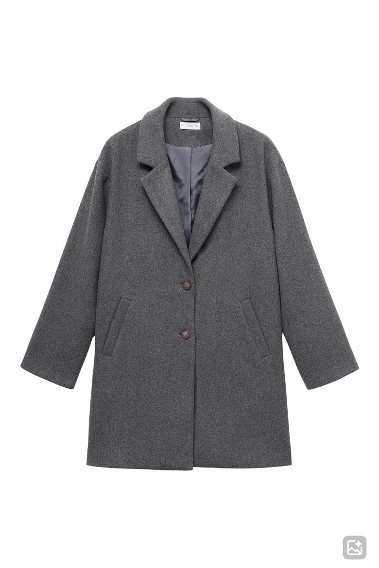 Cloth Coat, Alternate, color, GREY