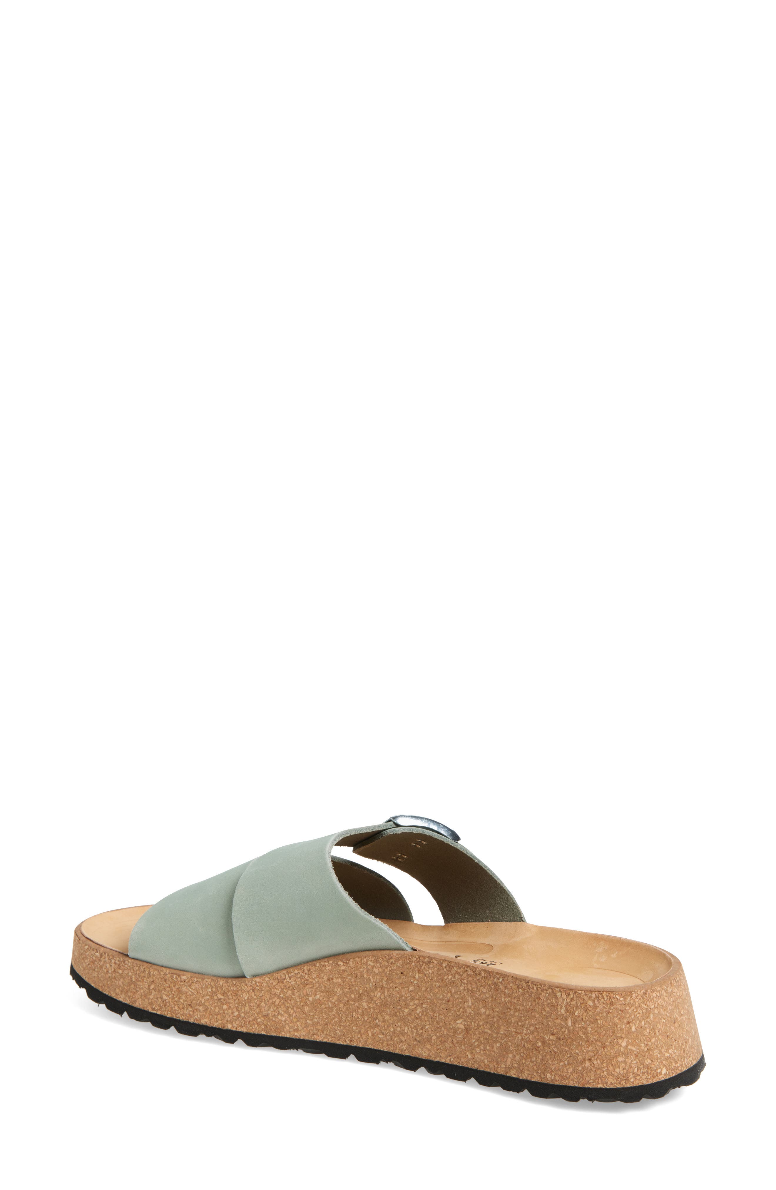Birkenstock Papillio by Birkenstock Almina Platform Sandal, Alternate, color, Pure Sage