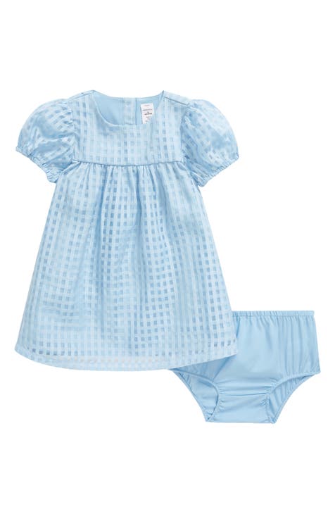 Puff Sleeve Dress & Bloomers (Baby)