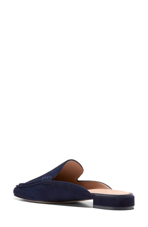 Cole Haan Pollina Apron Toe Mule In Blue