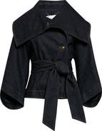 Zimmermann Trailblazer Valiant Belted Denim Jacket
