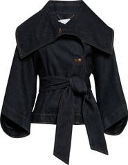 Zimmermann Trailblazer Valiant Belted Denim Jacket