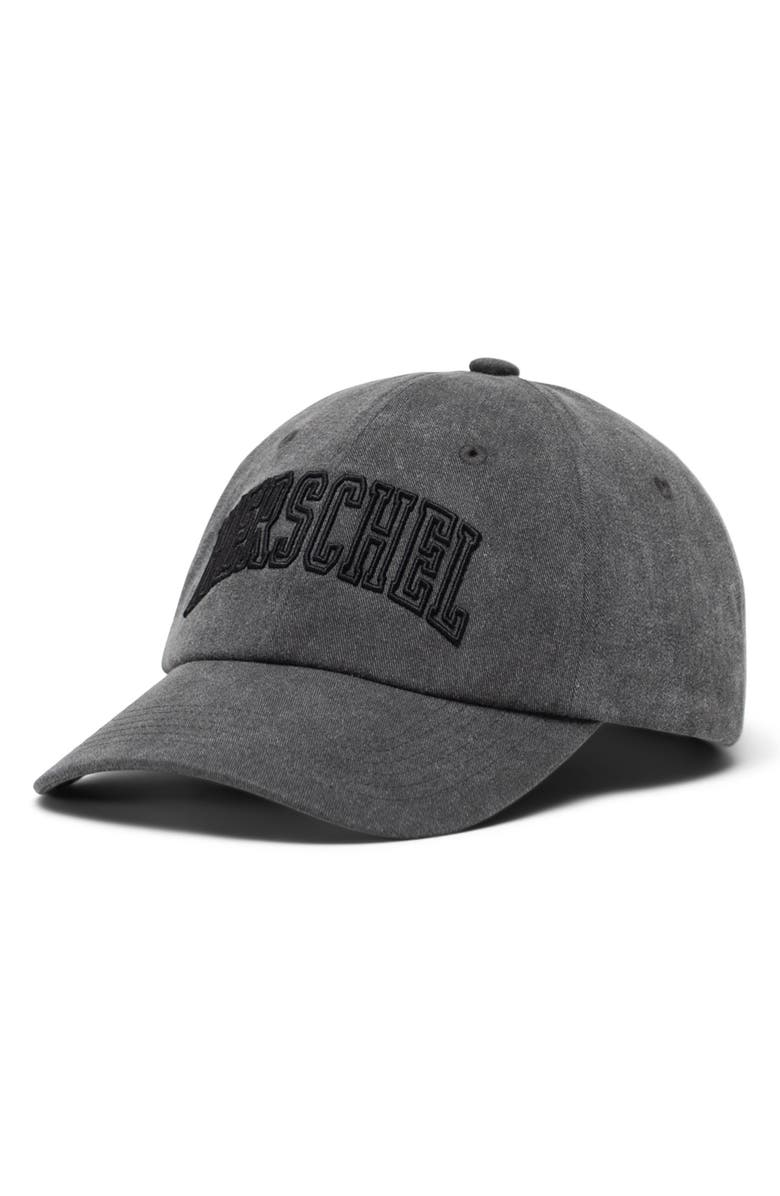 Herschel Supply Co. Sylas Faculty Baseball Cap, Main, color, Black Stonewash