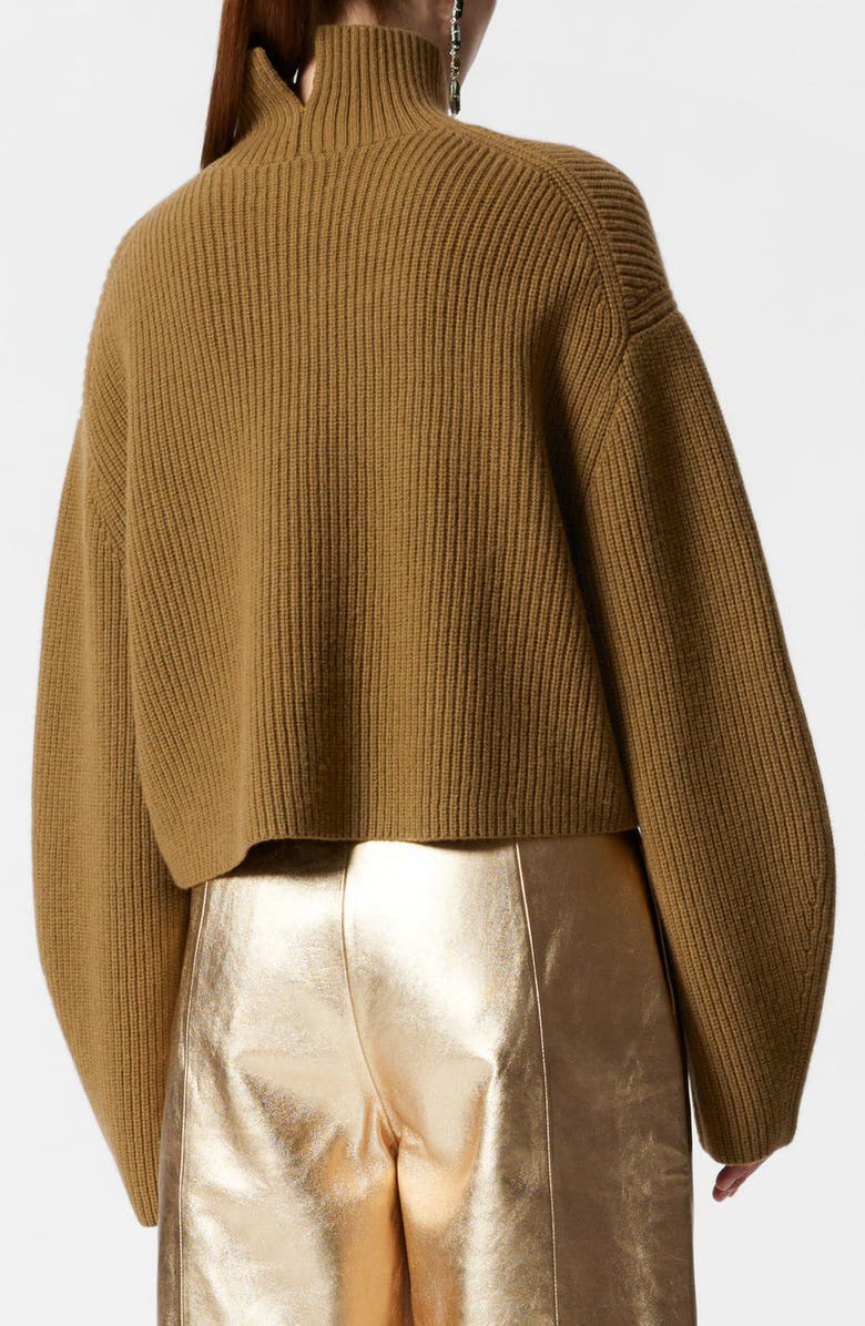 & Other Stories Rib Knit Wool Turtleneck Sweater, Alternate, color,