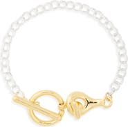 NORDSTROM RACK Demi-Fine Two-Tone Rolo Bracelet
