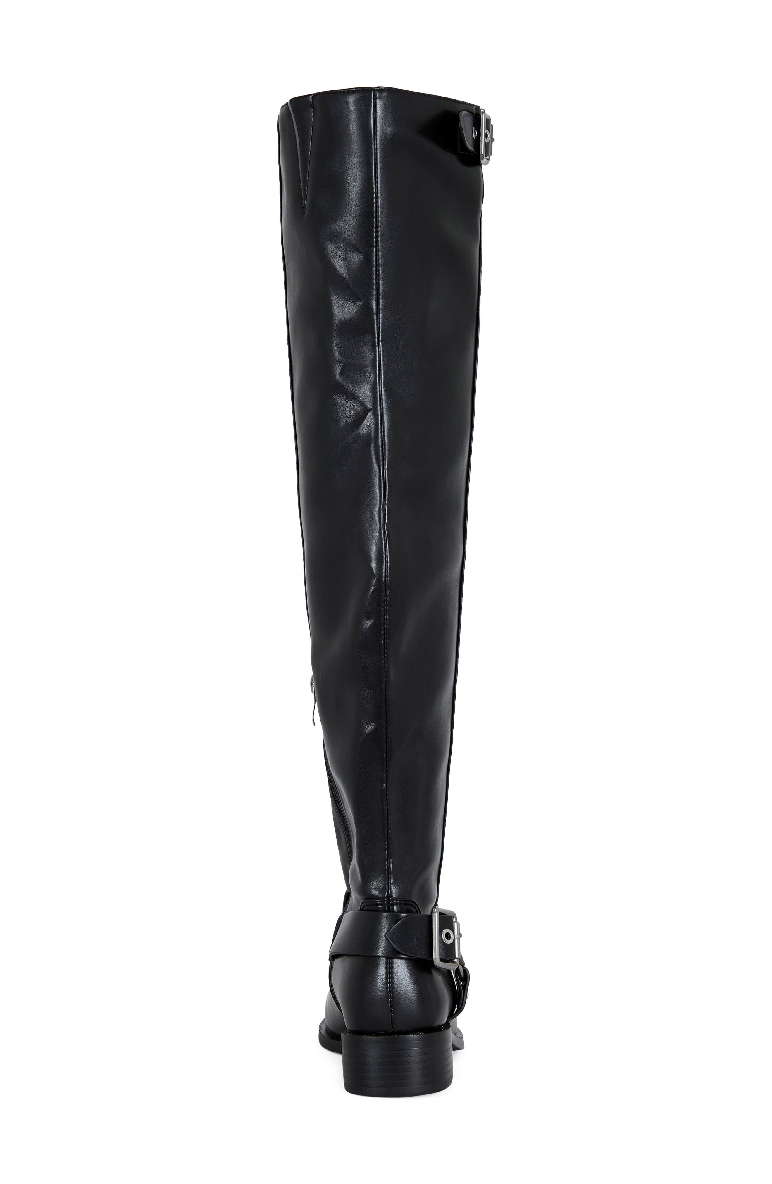 AZALEA WANG Xalima Over the Knee Boot, Alternate, color, Black