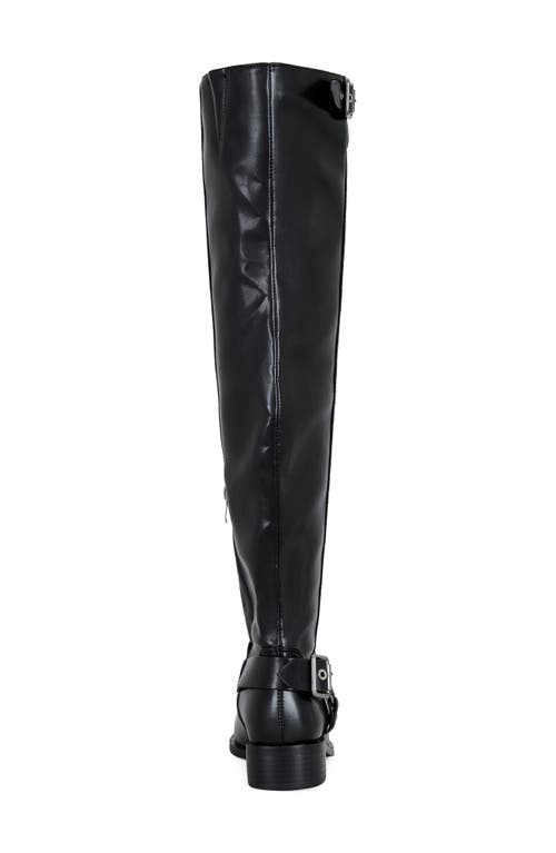 Azalea Wang Xalima Over The Knee Boot In Animal Print