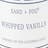 selected Whipped Vanilla