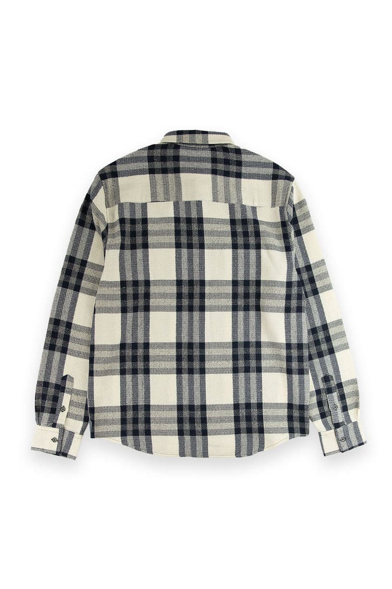 Redwood Button Down Shirt, Alternate, color, Cream/ Dylan Plaid