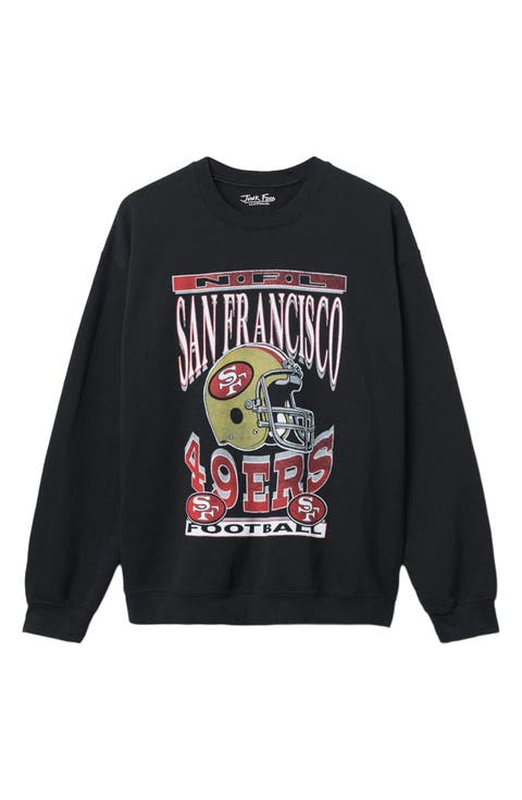 San Francisco 49ers Cotton Blend Crewneck Sweatshirt