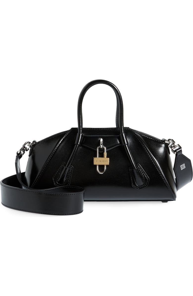 Givenchy Mini Antigona Stretch Handbag, Main, color,