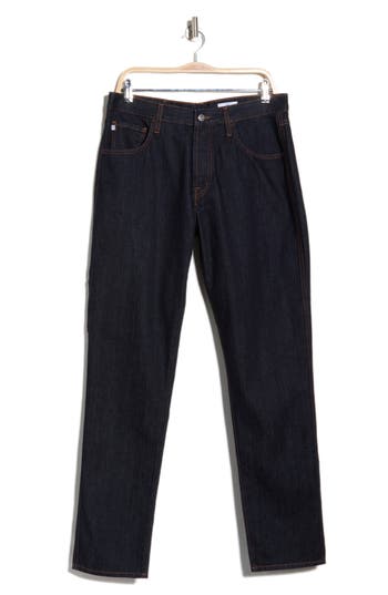 Ag Wells Carpenter Slim Leg Jeans In Black