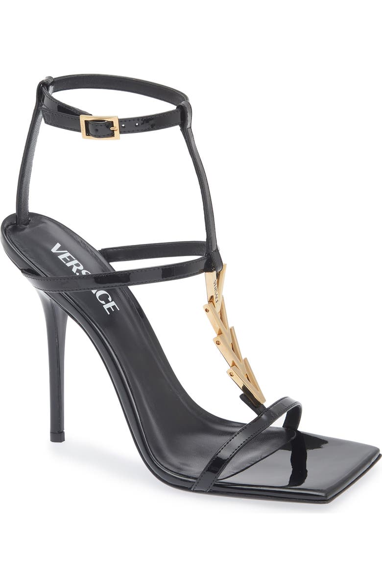 Versace V2025 Chain Sandal, Main, color,