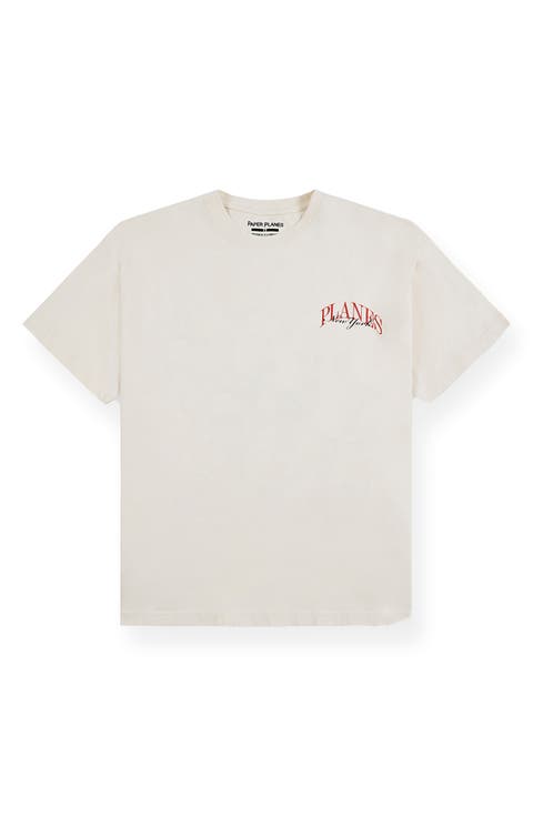 Planes NY Apple Cotton Graphic T-Shirt