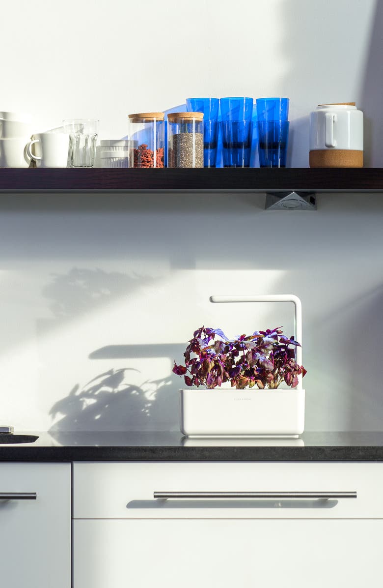 Click & Grow Smart Garden 3 Self Watering Indoor Garden, Alternate, color, Grey