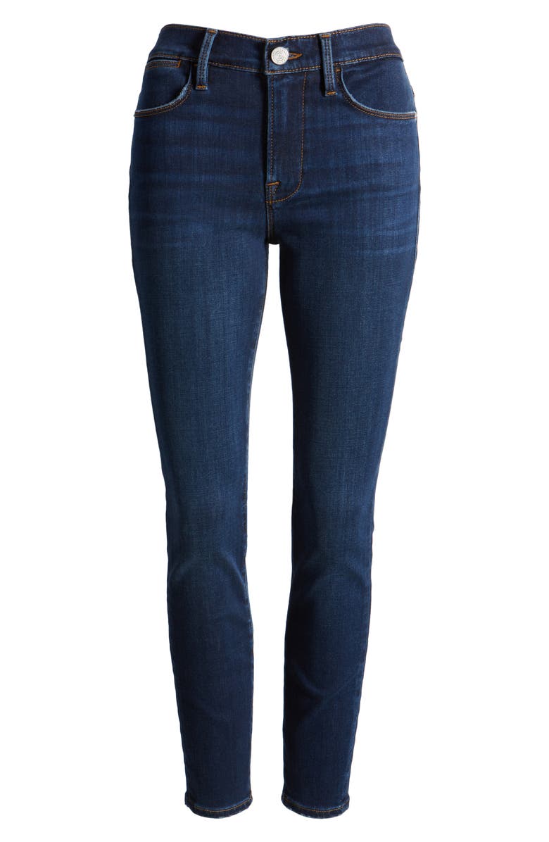 FRAME Le High Ankle Skinny Jeans, Alternate, color, Majesty