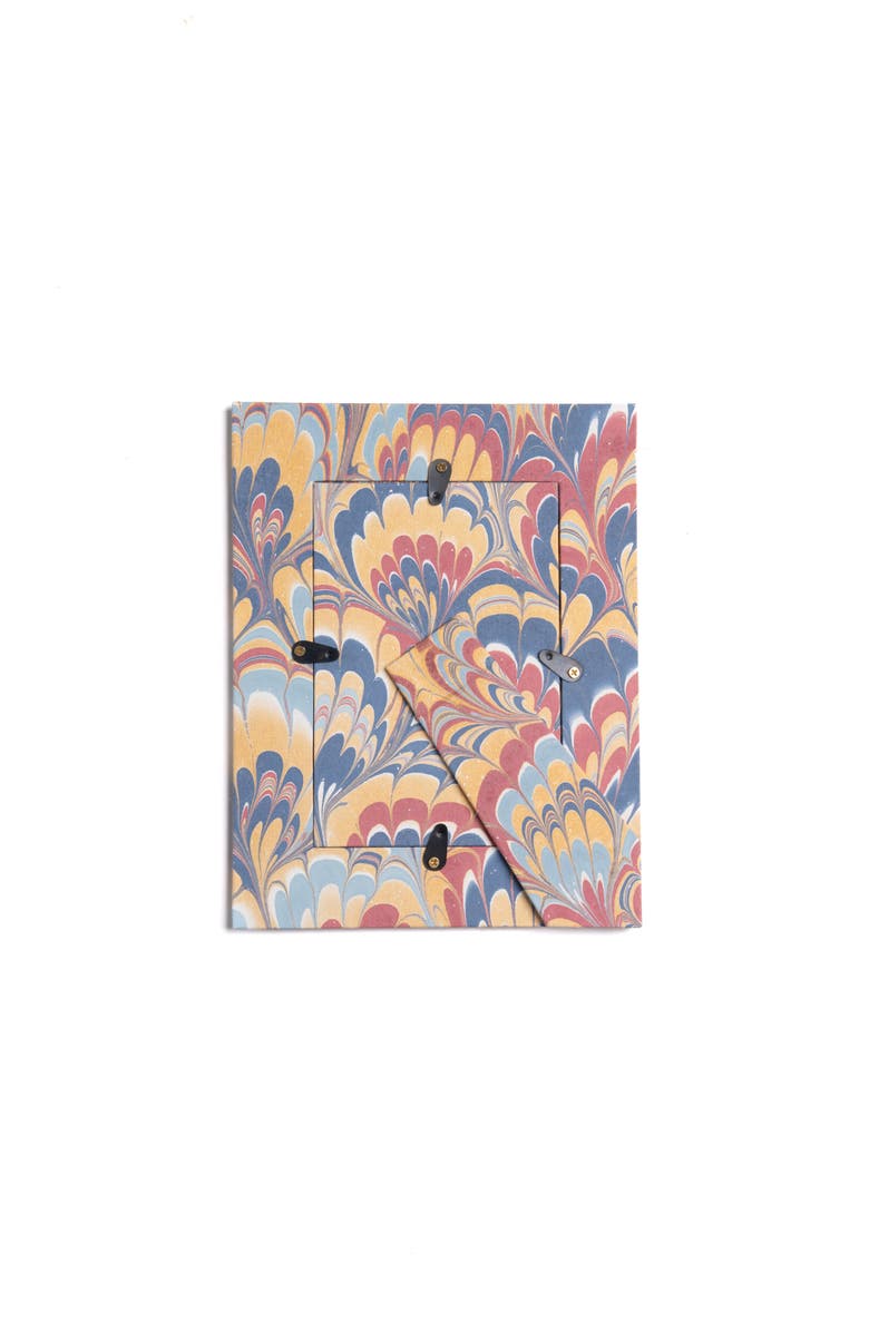 Inner Child Hand-Marbled Picture Frame - 4x6, Alternate, color, Venetian Swirl
