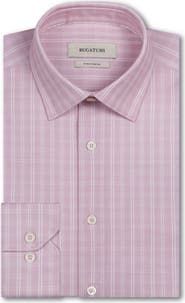 Bugatchi James OoohCotton® Plaid Button-Up Shirt