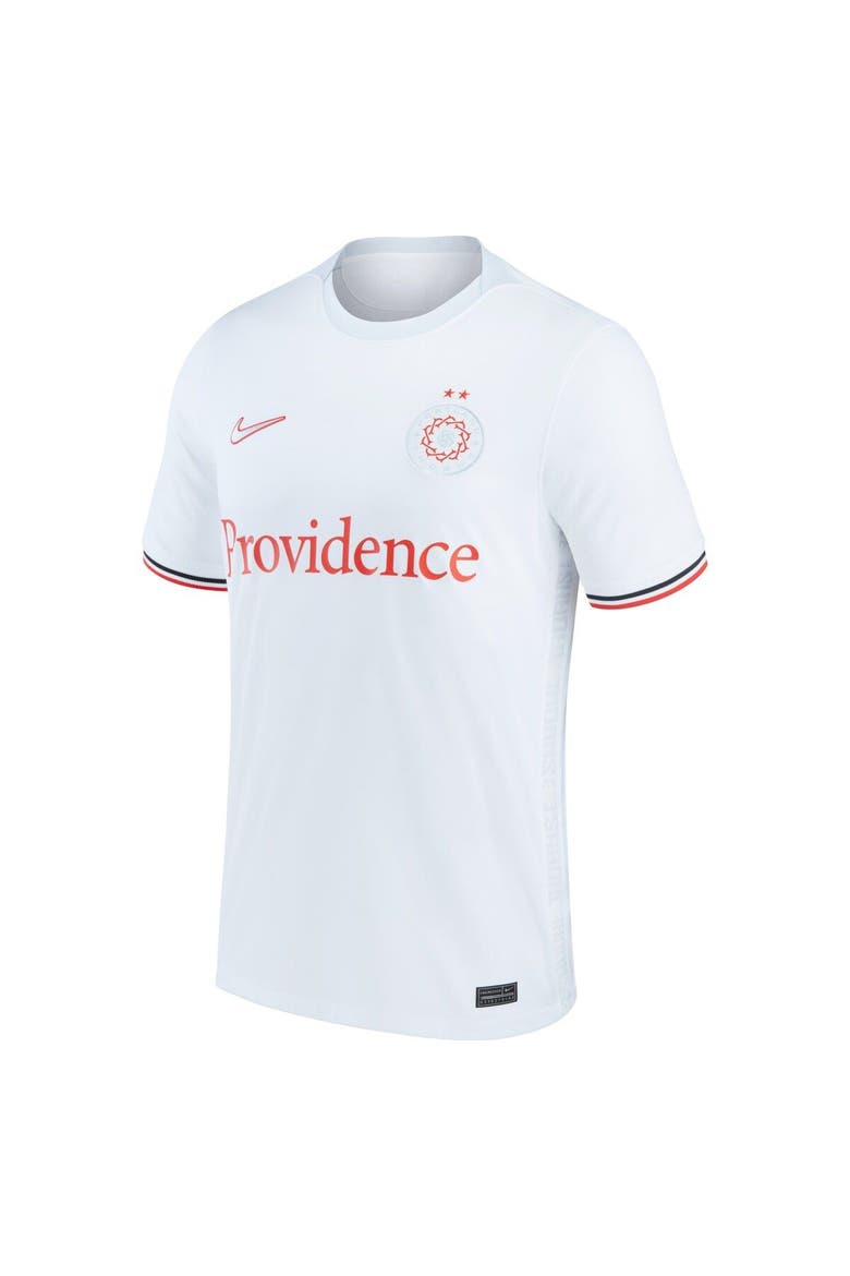 Men's Nike White Portland Thorns FC 2021/22 Away Replica Jersey, Alternate, color, White