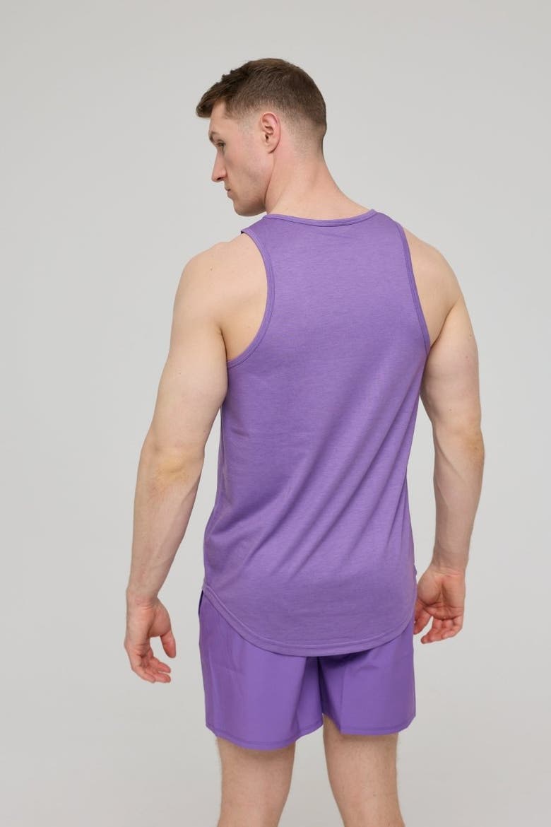 Elite Activewear Tank Purple - Men's, Alternate, color, Purple