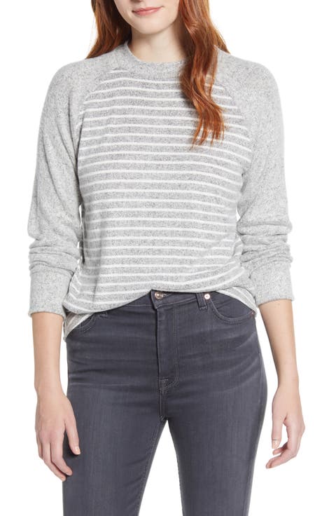 Raglan Sleeve Knit Top