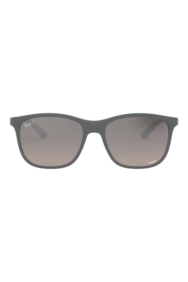 59mm Chromance Polarized Sunglasses, Main, color, GREY