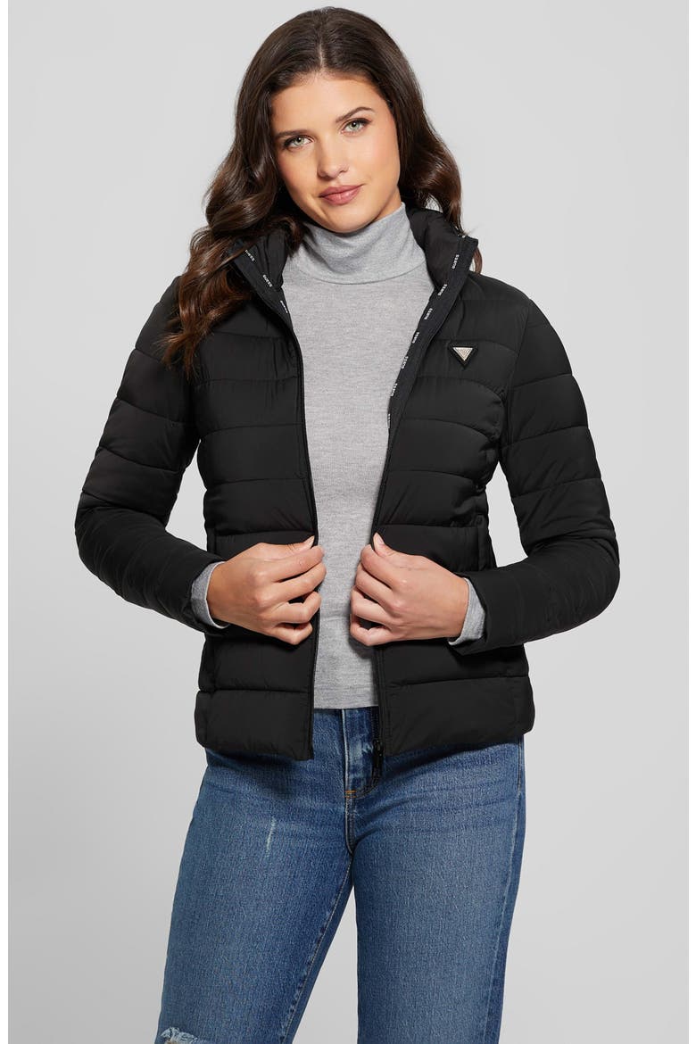 Diann Puffer Jacket, Alternate, color, JET BLACK A996