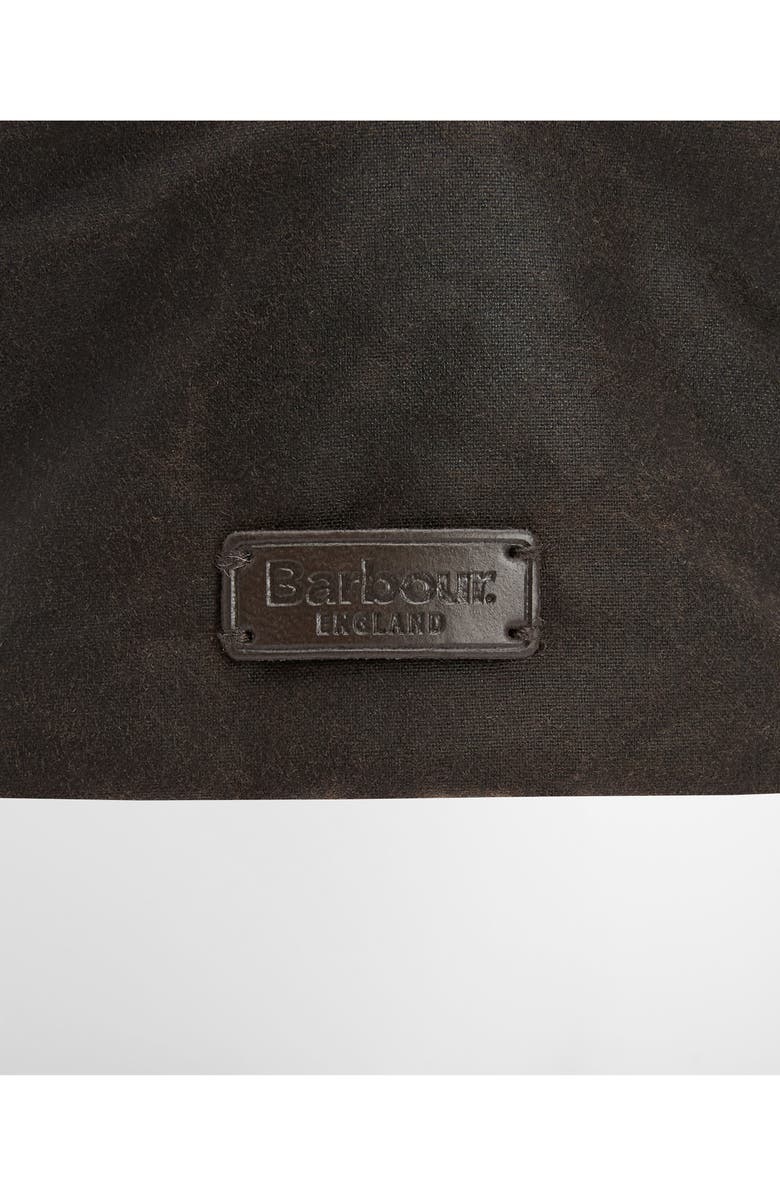 Barbour Morar Waxed Faux Shearling Trapper, Alternate, color, Rustic