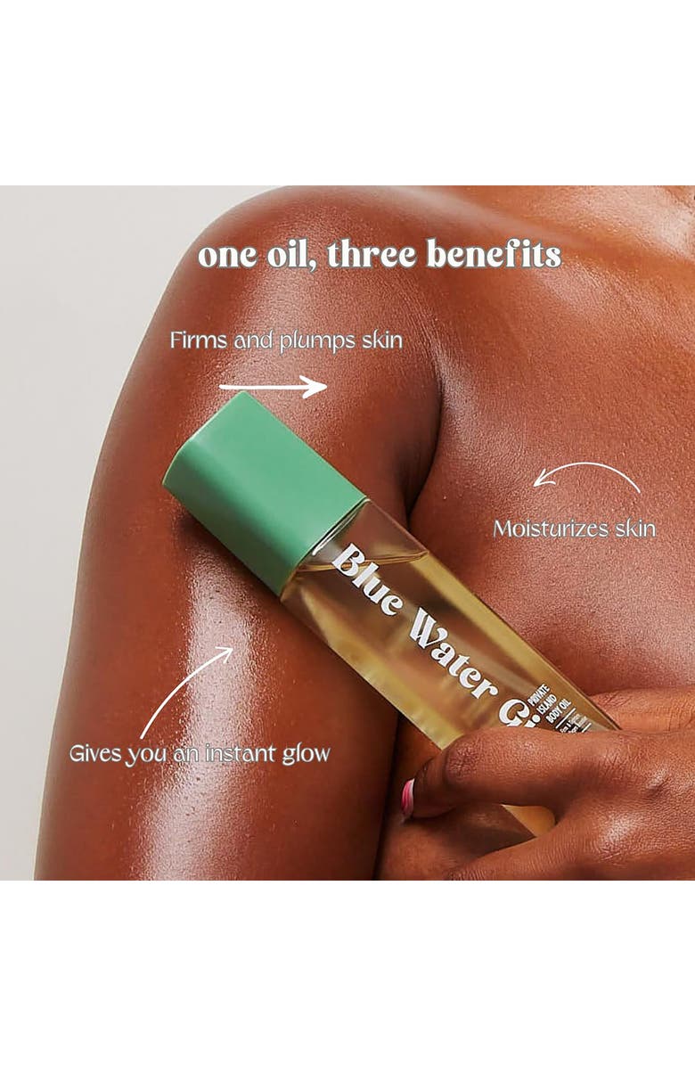 Blue Water Girls Private Island Body Oil Firm & Tighten Collagen Booster, Alternate, color, 