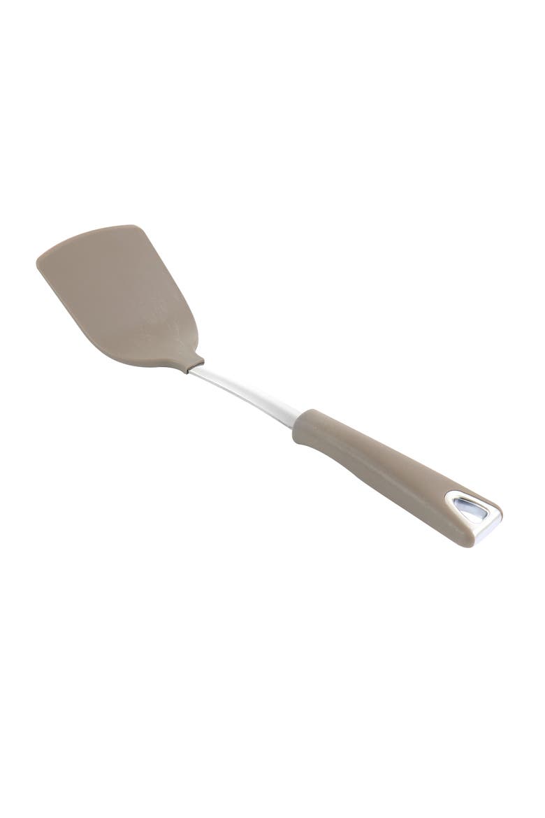 Nylon Turner Utensil, Main, color, Warm Grey